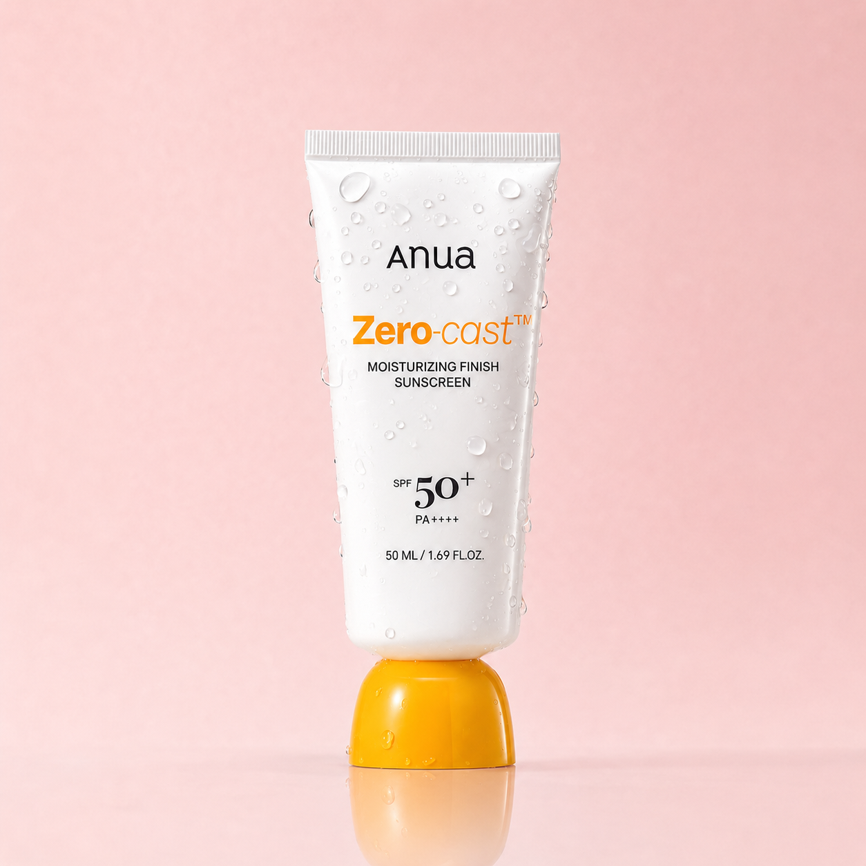 Anua Zero-Cast Moisturizing Finish Sunscreen 50ml