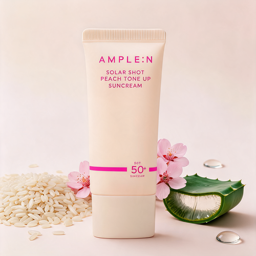 AMPLE:N Solar Shot Peach Tone Up Suncream 40ml